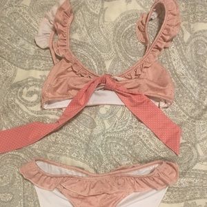 Love shack fancy riviera bikini